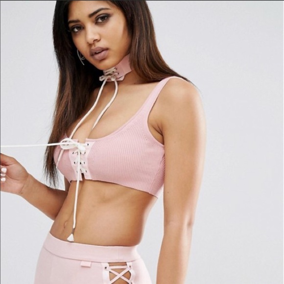 Fenty puma by Rhianna lace up bralette - Picture 1 of 5